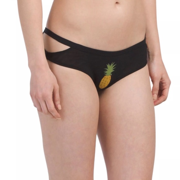 Chaser Pineapple Mesh Panties, XS - Picture 5 of 6